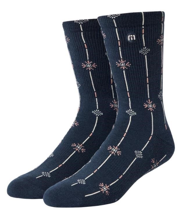 Travis Mathew Deco Crew unisex skarpetki, 1para, mood indigo
