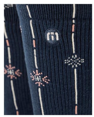 Travis Mathew Deco Crew unisex skarpetki, 1para, mood indigo