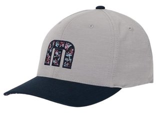 Travis Mathew Flourish czapka z daszkiem dla dzieci, szara