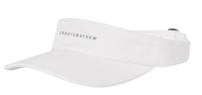 Travis Mathew Timberline damski daszek golfowy, biały