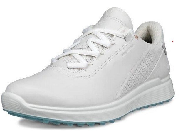 ECCO S-Casual damskie buty golfowe, białe
