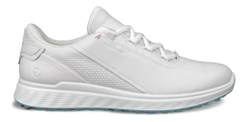 ECCO S-Casual damskie buty golfowe, białe