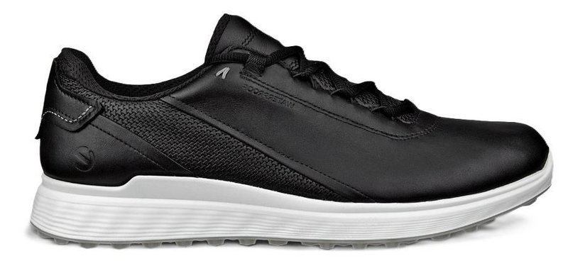 Ecco S-Casual męskie buty golfowe, czarne