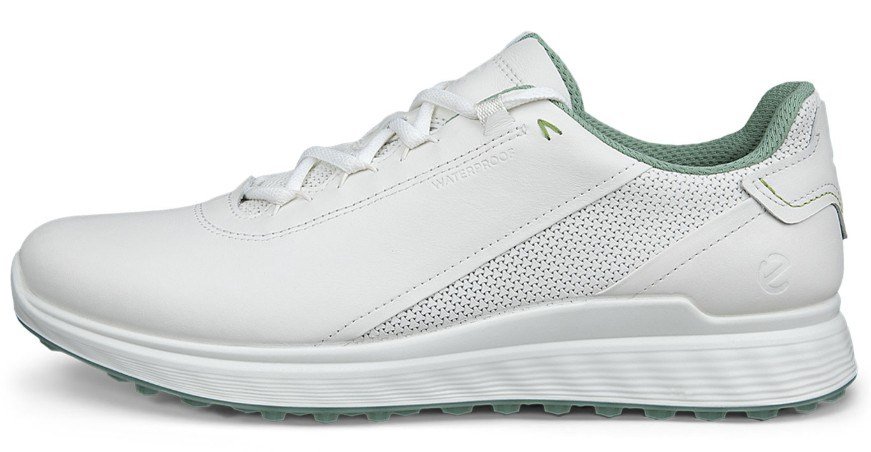Ecco S-casual męskie buty golfowe, białe
