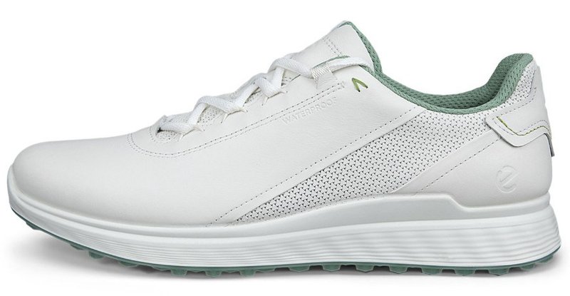 Ecco S-casual męskie buty golfowe, białe