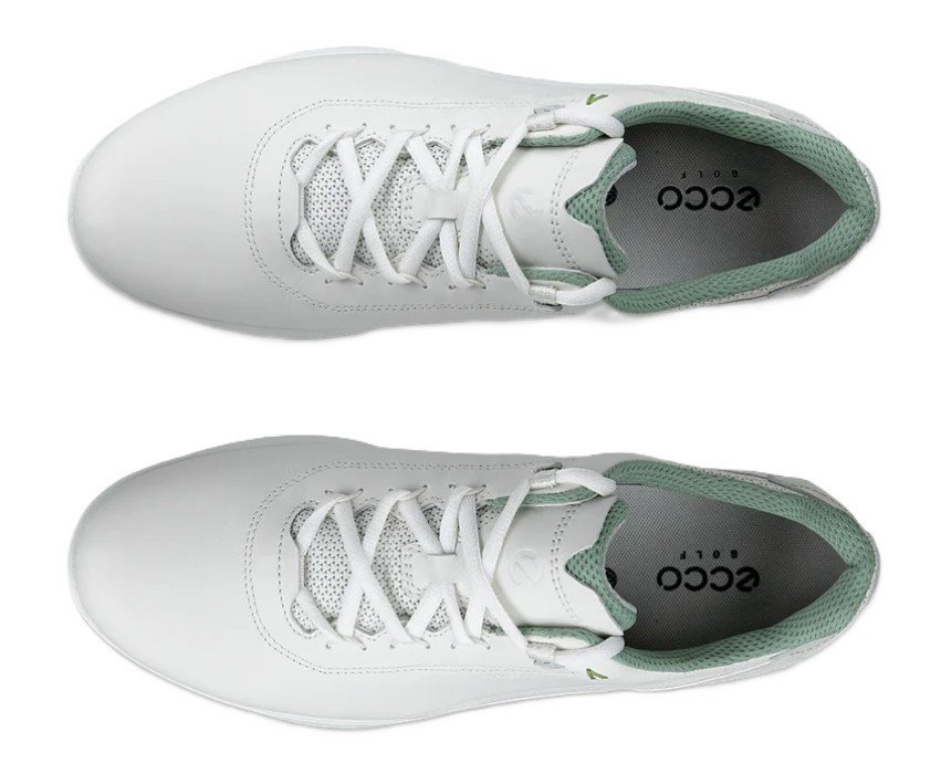 Ecco S-casual męskie buty golfowe, białe