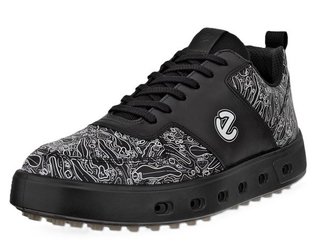 Ecco Street 720 męskie buty golfowe, czarne