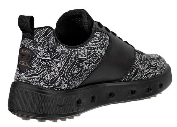 Ecco Street 720 męskie buty golfowe, czarne