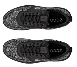 Ecco Street 720 męskie buty golfowe, czarne