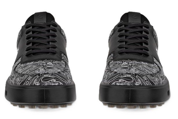 Ecco Street 720 męskie buty golfowe, czarne