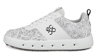Ecco Street 720 męskie buty golfowe, białe