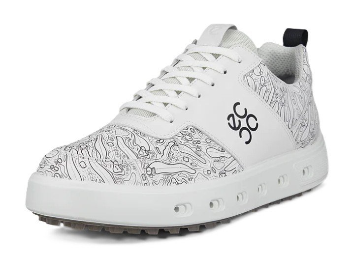 Ecco Street 720 męskie buty golfowe, białe