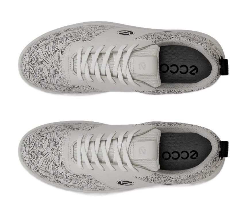 Ecco Street 720 męskie buty golfowe, białe