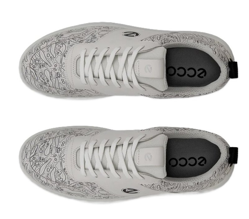 Ecco Street 720 męskie buty golfowe, białe