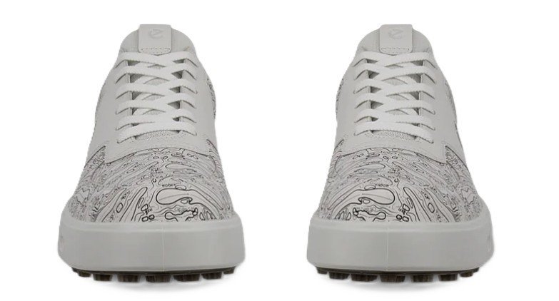 Ecco Street 720 męskie buty golfowe, białe