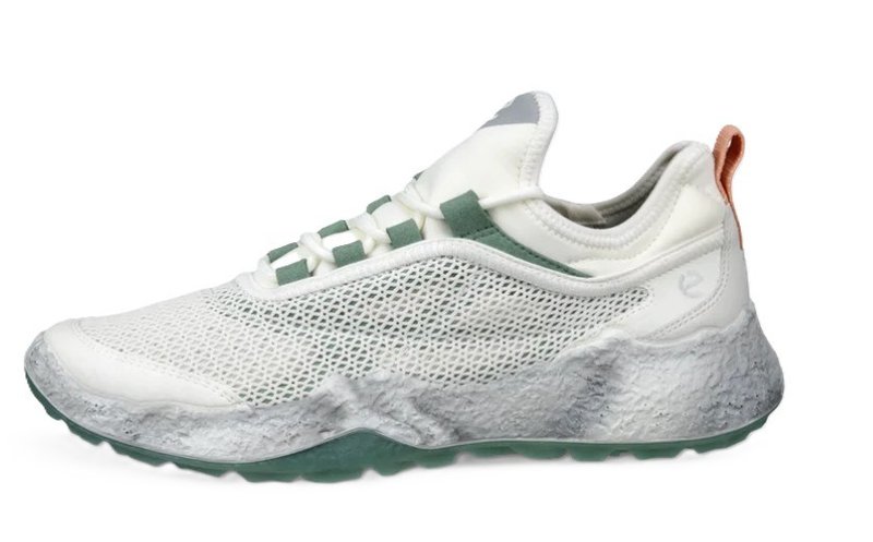 Ecco Biom H5 ladies golf shoes, white/sedum green