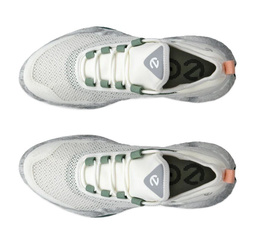 Ecco Biom H5 ladies golf shoes, white/sedum green