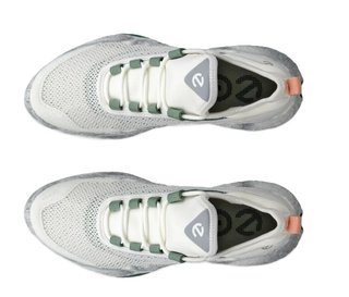 Ecco Biom H5 ladies golf shoes, white/sedum green