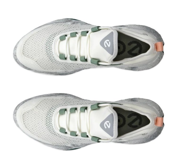 Ecco Biom H5 ladies golf shoes, white/sedum green