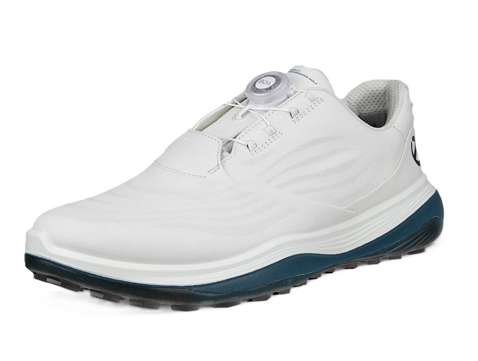 Ecco LT1 Boa męskie buty golfowe, białe