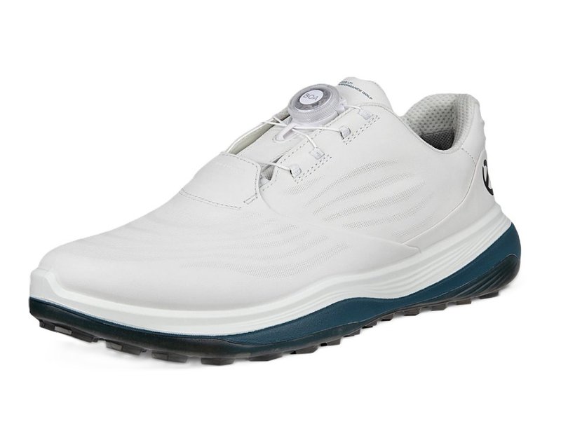 Ecco LT1 Boa męskie buty golfowe, białe