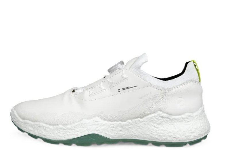 Ecco Biom H5 Boa męskie buty golfowe, białe