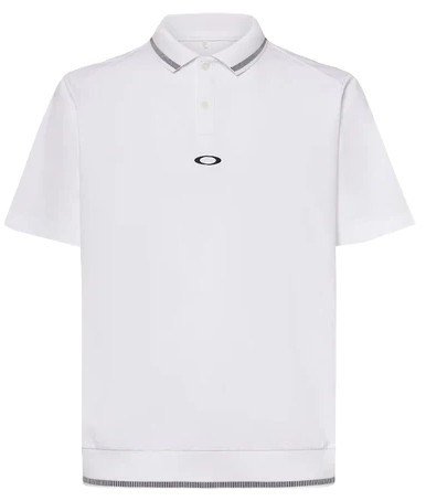 Oakley O-SYNC PACK ABSTRACT HEM męskie polo, białe