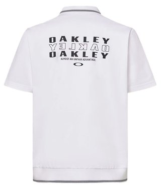 Oakley O-SYNC PACK ABSTRACT HEM męskie polo, białe
