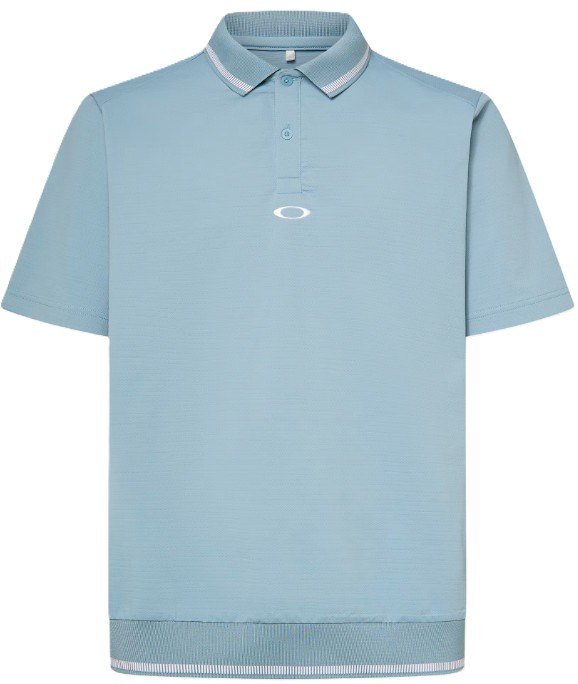 Oakley O-SYNC PACK ABSTRACT HEM męskie polo, blue ice