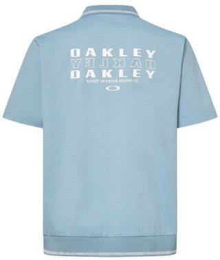 Oakley O-SYNC PACK ABSTRACT HEM męskie polo, blue ice