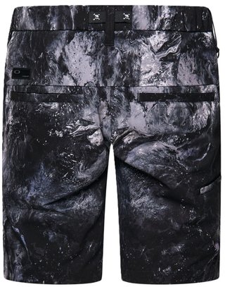 Skull Bold Omble spodenki męskie, black print