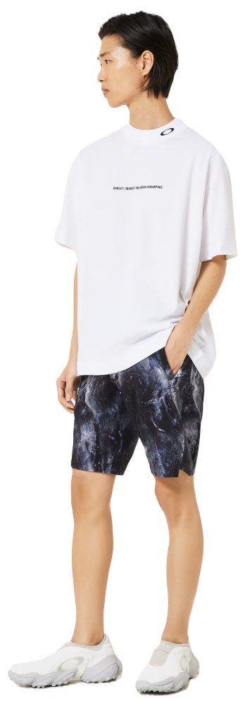 Skull Bold Omble spodenki męskie, black print