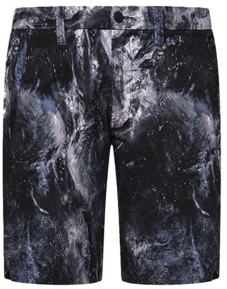 Skull Bold Omble spodenki męskie, black print