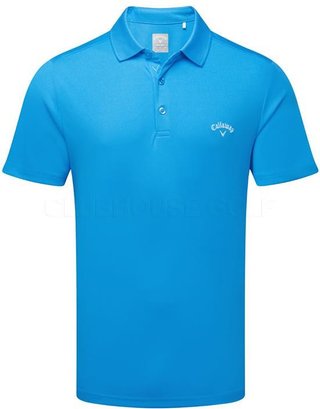 Callaway Tournament Chest Logo męskie polo, niebieski