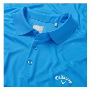 Callaway Tournament Chest Logo męskie polo, niebieski