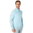 Callaway 1/4 Blended Merino męski sweter, niebieski