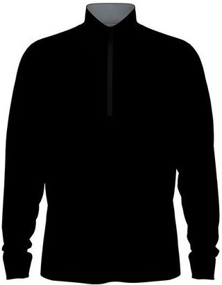 Callaway 1/4 Zip męska bluza, czarne