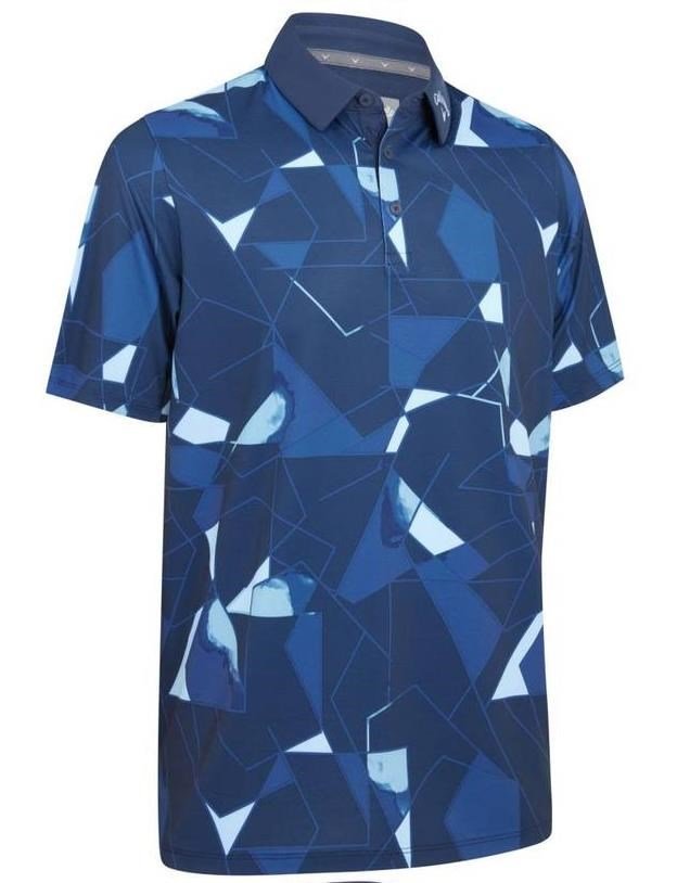 Callaway Kick Flip męskie polo, peacoat