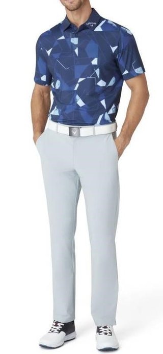 Callaway Kick Flip męskie polo, peacoat