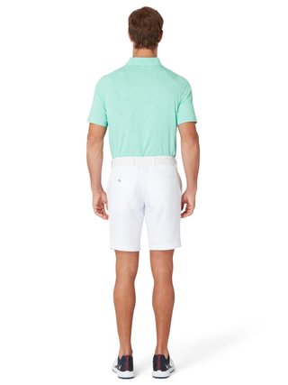 Callaway Warped Gingham Print męskie polo, neptune green
