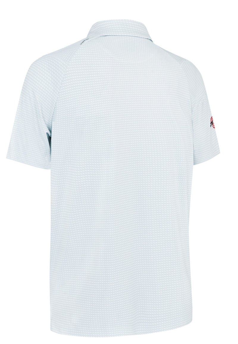 Callaway Odyssey Print męskie polo, białe