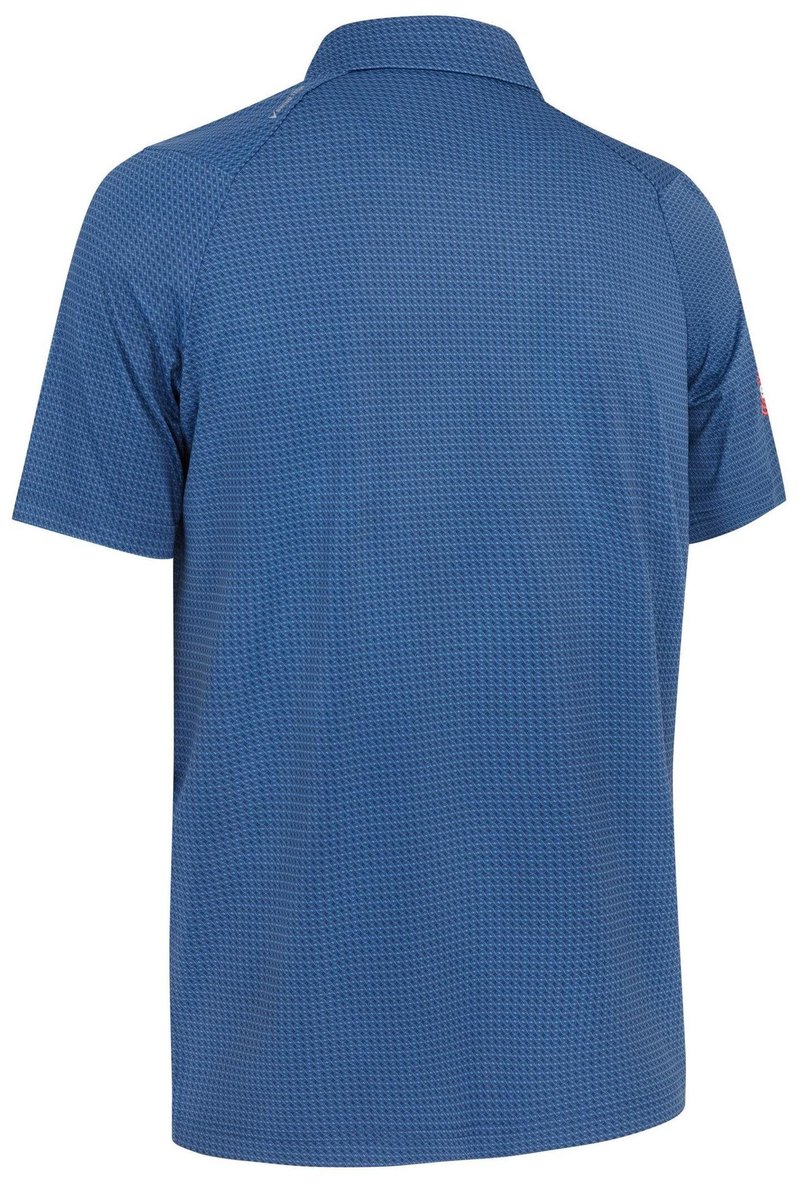 Callaway Odyssey Print męskie polo, granatowe
