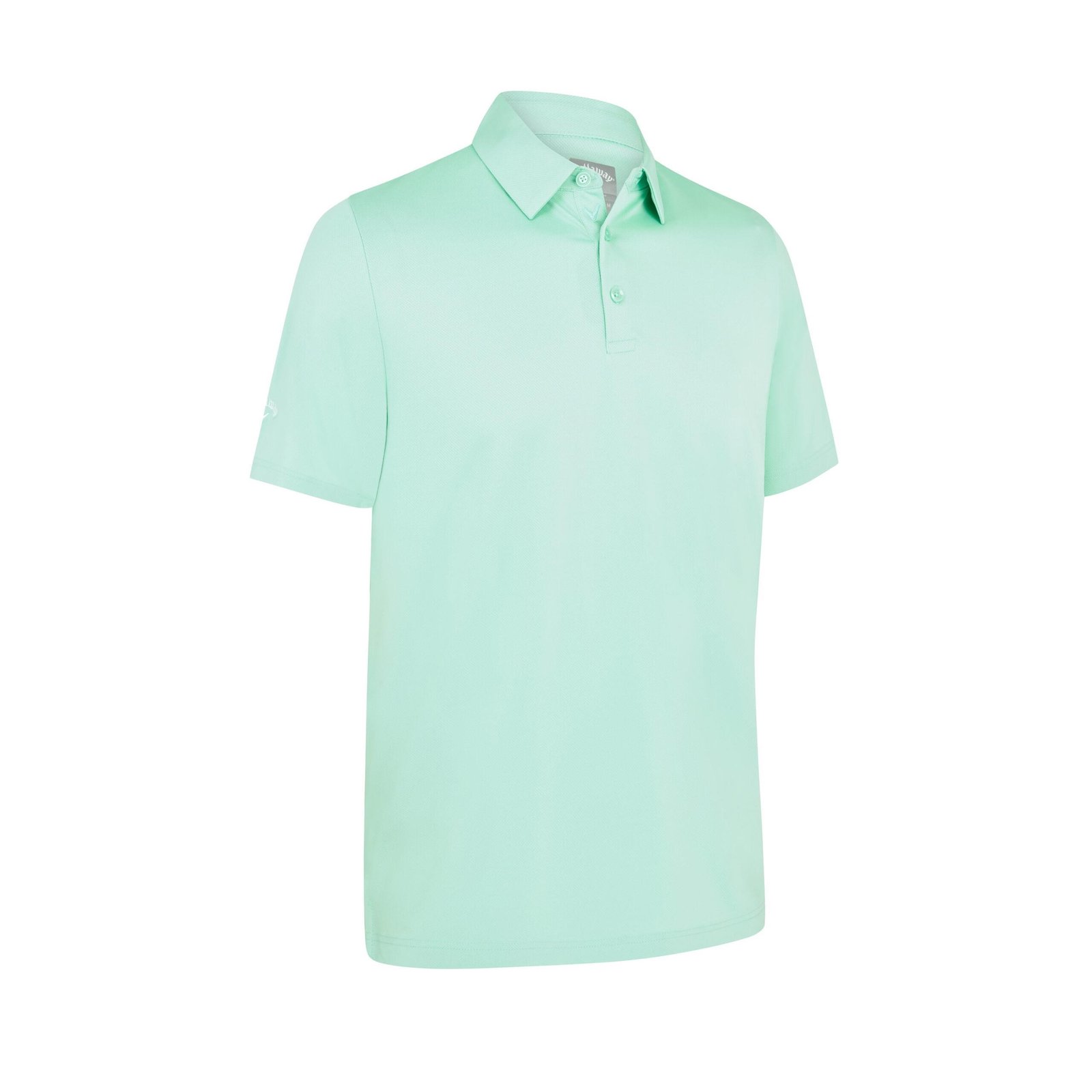 Callaway Swing Tech Solid męskie polo, neptune green