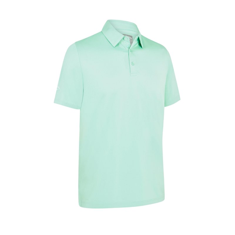 Callaway Swing Tech Solid męskie polo, neptune green