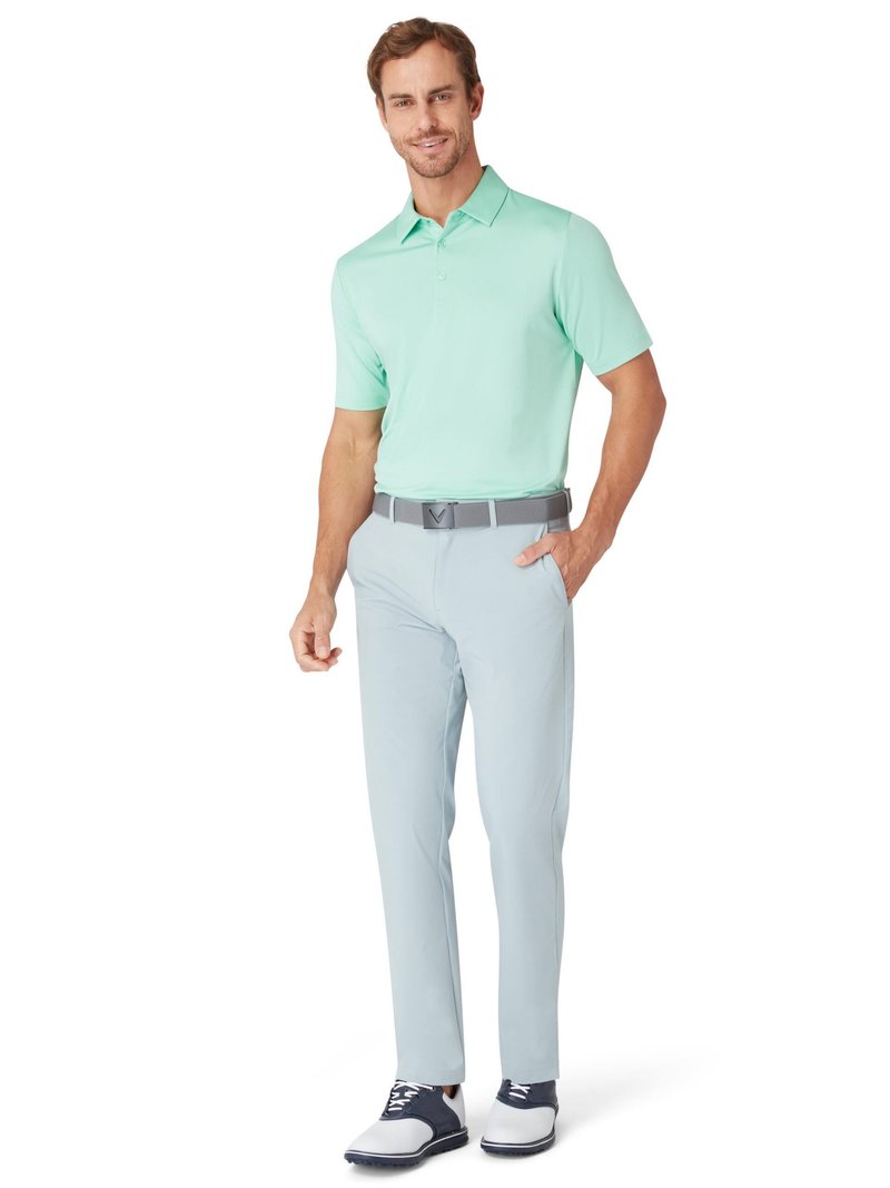 Callaway Swing Tech Solid męskie polo, neptune green