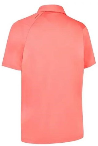 Callaway Swing Tech Solid męskie polo, strawberry pink