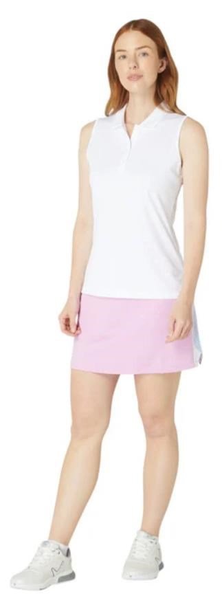 Callaway Tournament Sleeveless damskie polo, białe