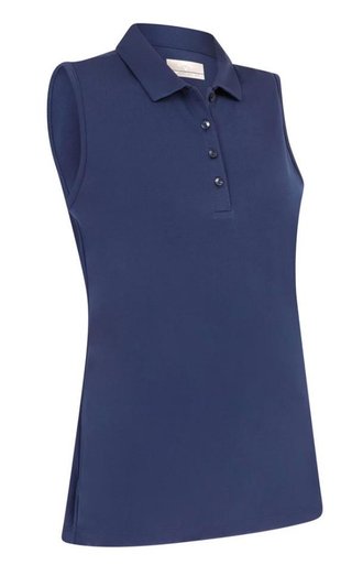 Callaway Tournament Sleeveless damskie polo, granatowe