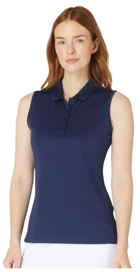 Callaway Tournament Sleeveless damskie polo, granatowe