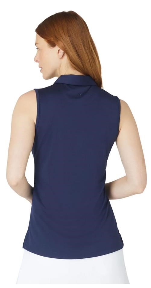 Callaway Tournament Sleeveless damskie polo, granatowe